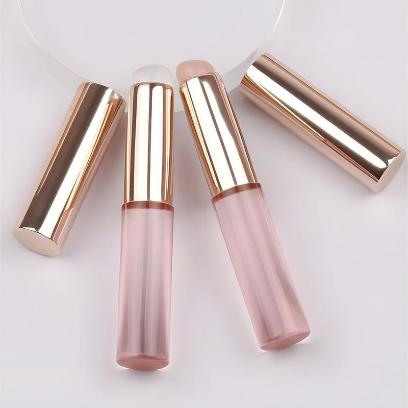 LeMeeOly 2pcs Silicone Lip Brush, Suitable for Even Application of Lipstick Lip Balm Lip Gloss, Soft Silicone Material, Hygienic, Convenient and Easy to Clean, Enhances Lip Care (Prink) - Image 5